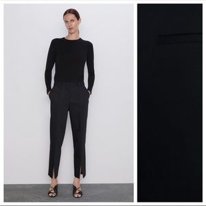 Zara trousers with slit